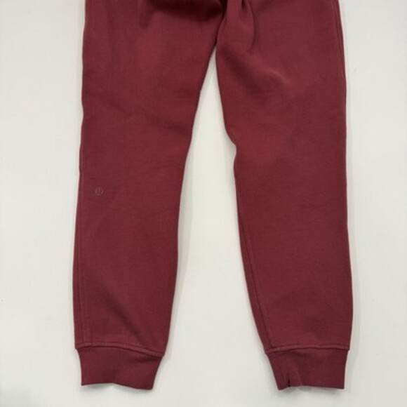 Lululemon Scuba High-Rise Jogger Full Length Wine/Merlot Sweatpants Sz 2 - Picture 8 of 11